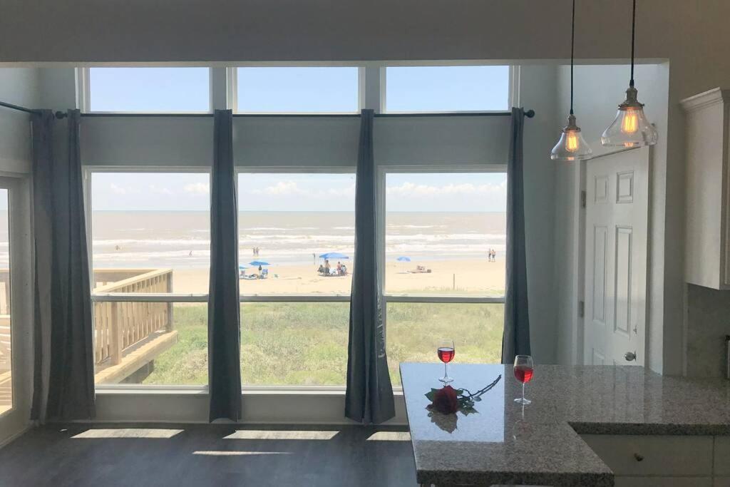 Beach Front On West Beach Galveston Luaran gambar